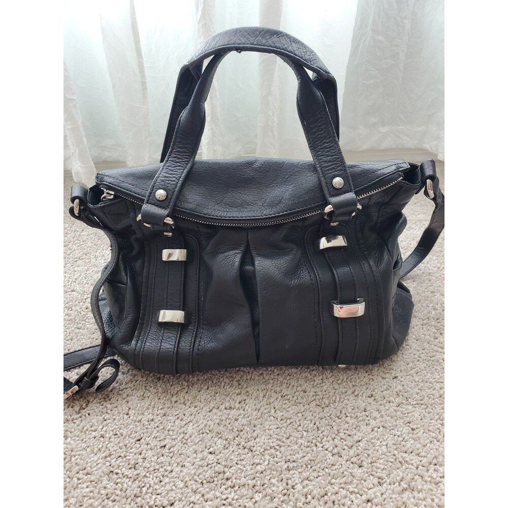 Slouchy Leather purse by B Makowsky